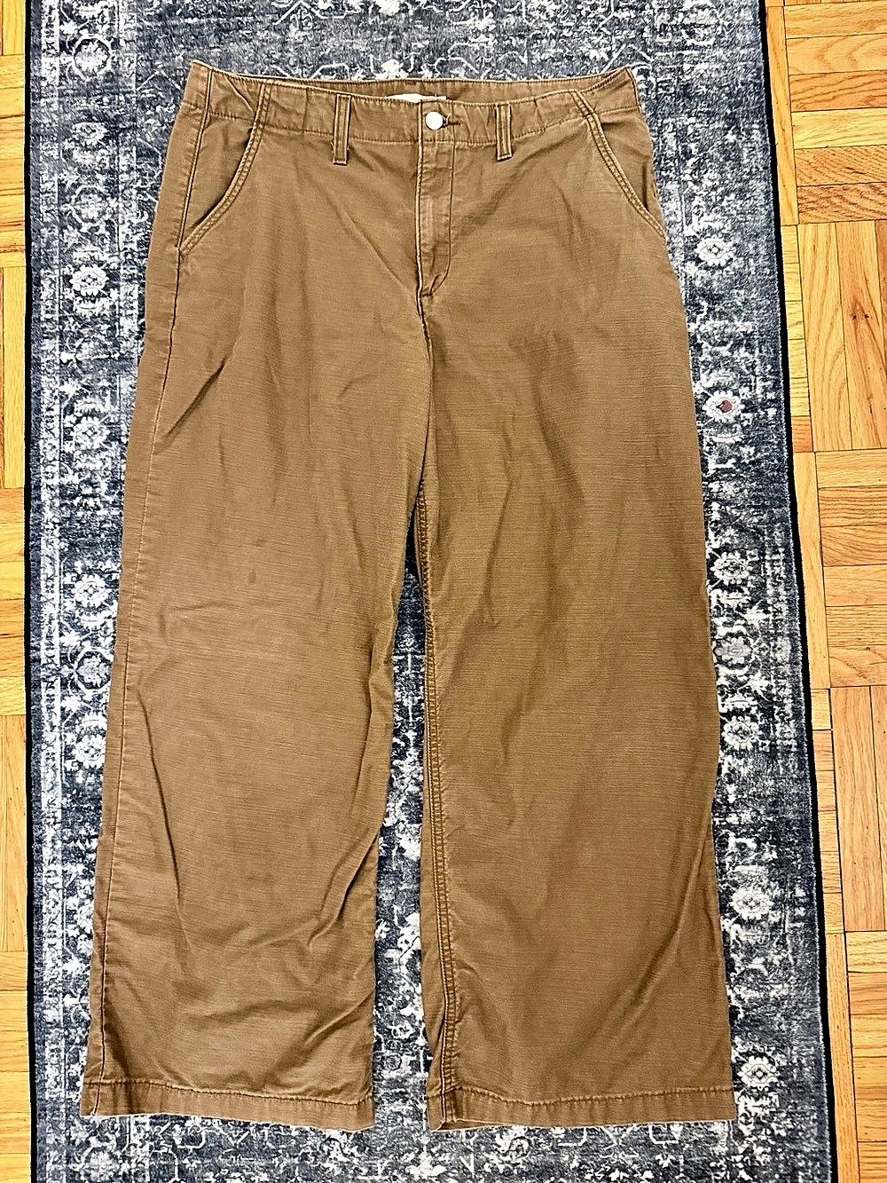 Levi’s 90s Straight Pants W32 L30 Dark Earth Brown Relaxed Straight Leg